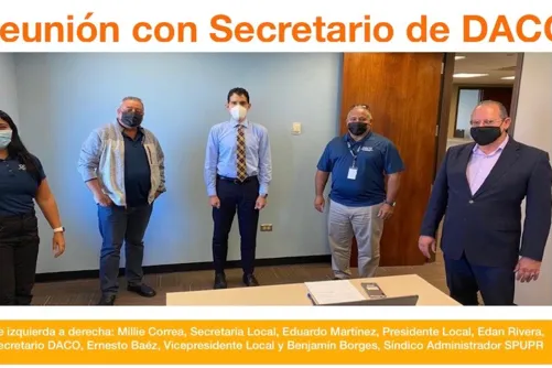 Reunión con Secretario de DACO
