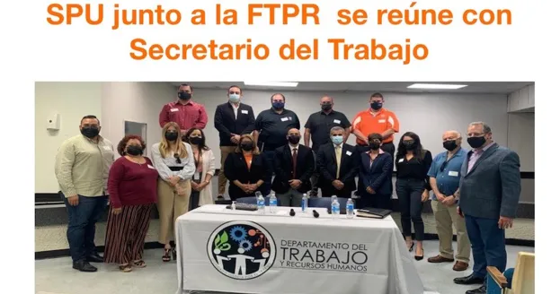 SPU con el Secretario del Trabajo