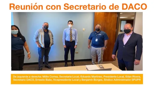 Reunión con Secretario de DACO