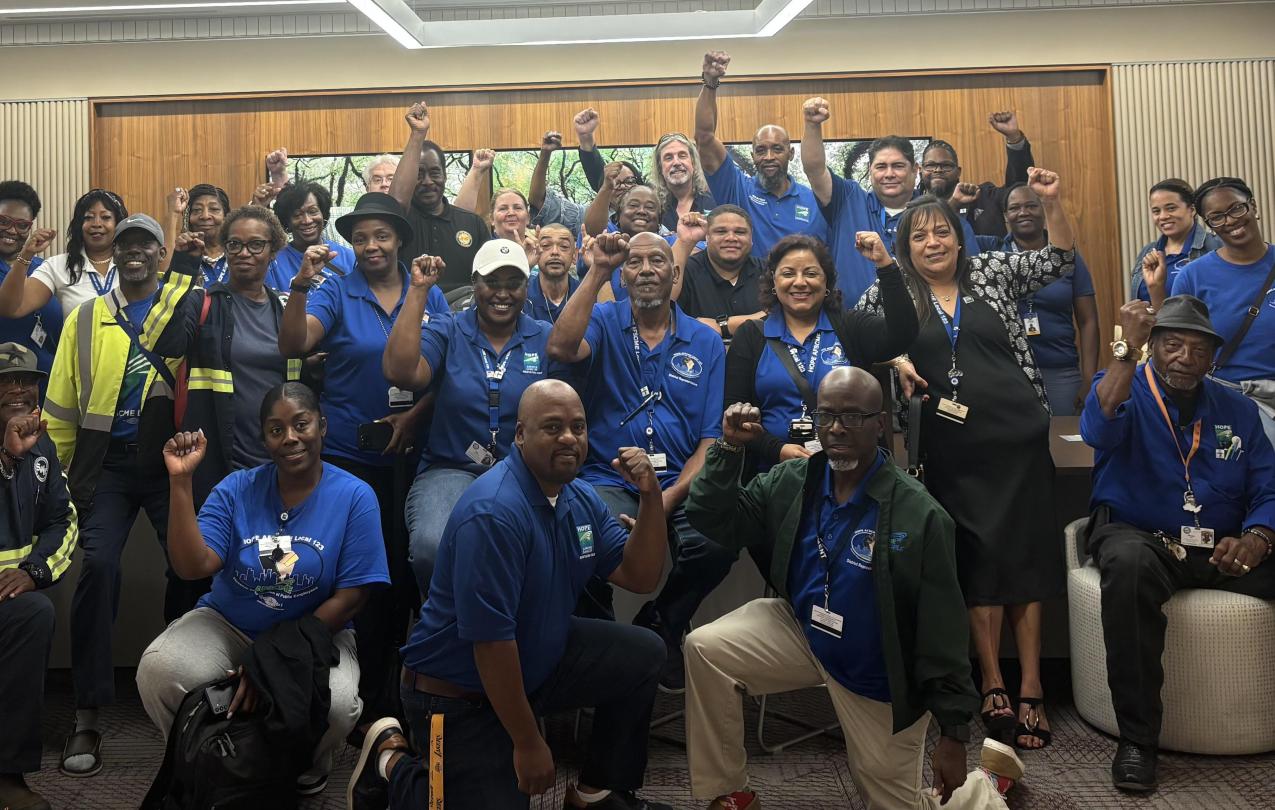 HOPE AFSCME Local 123 Negotiating Team after September 2024 Tentative Agreement with the City