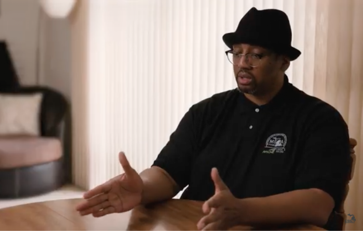 Child Support Specialist & Michigan State Employees Association Member Kelvin James