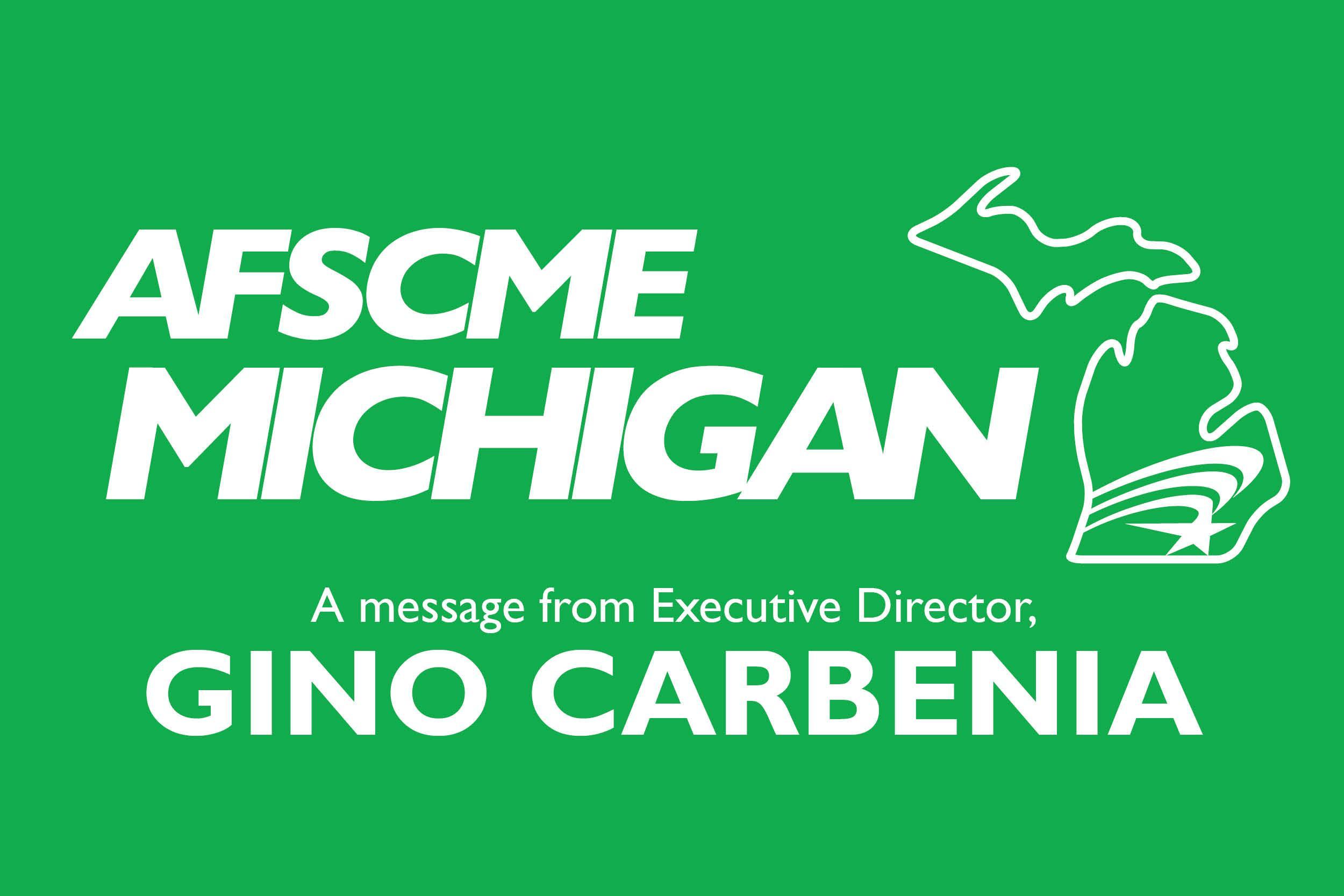 A Message from Executive Director, Gino Carbenia