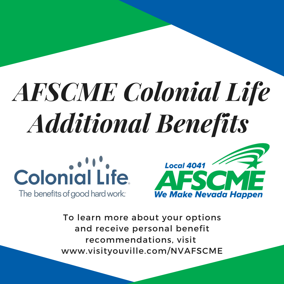 AFSCME Local 4041 and Colonial life partner to bring members additional benefits 
