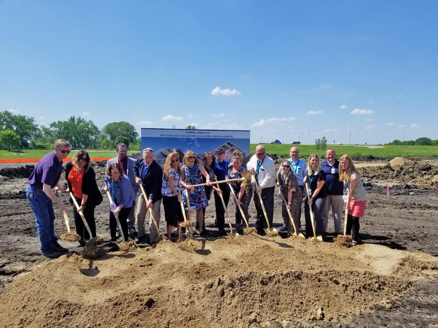 AFSCME CABHS staff break ground at the new 16-bed hospital in Willmar AFSCME CABHS staff break ground at the new 16-bed hospital in Willmar