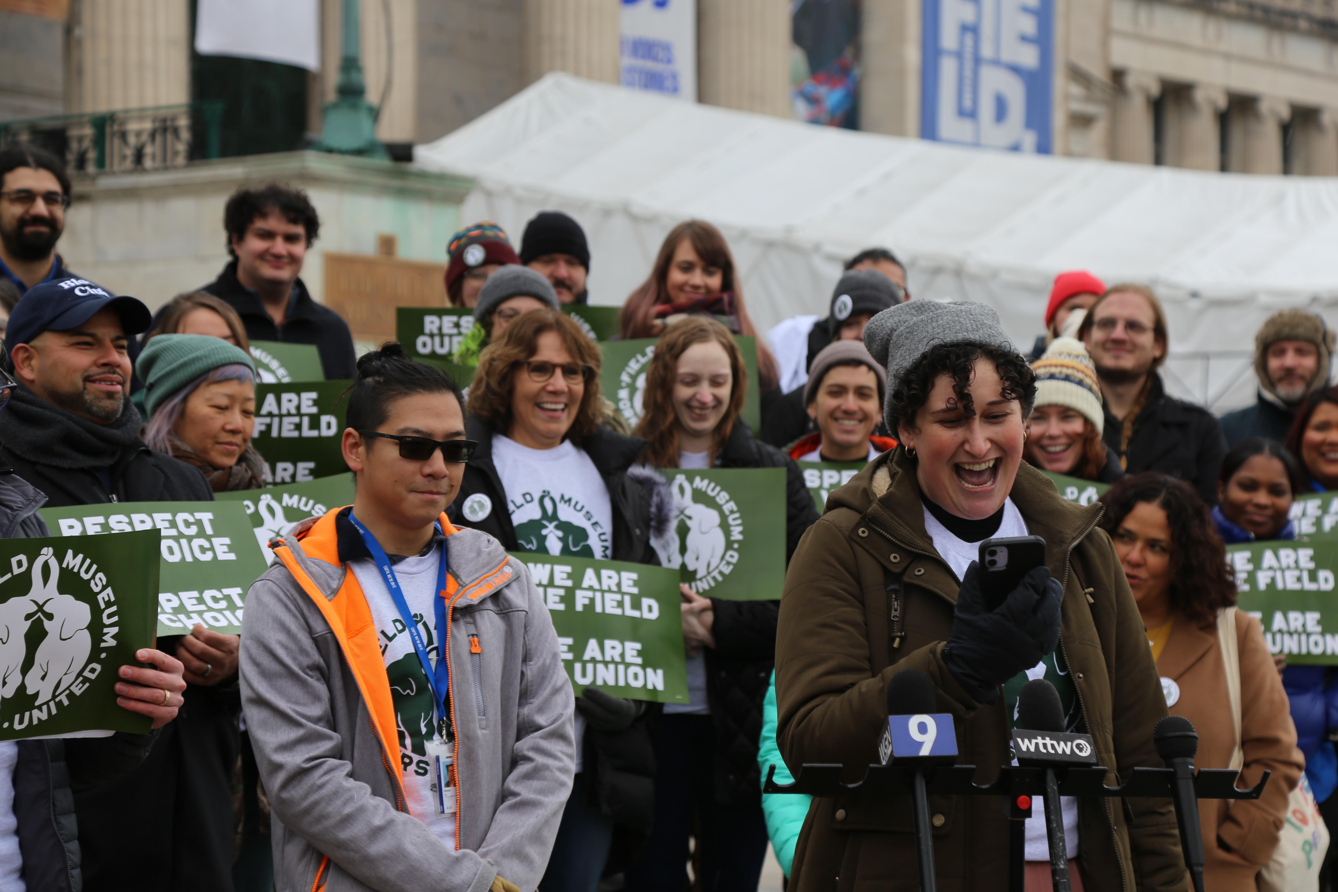 Field Museum Workers 