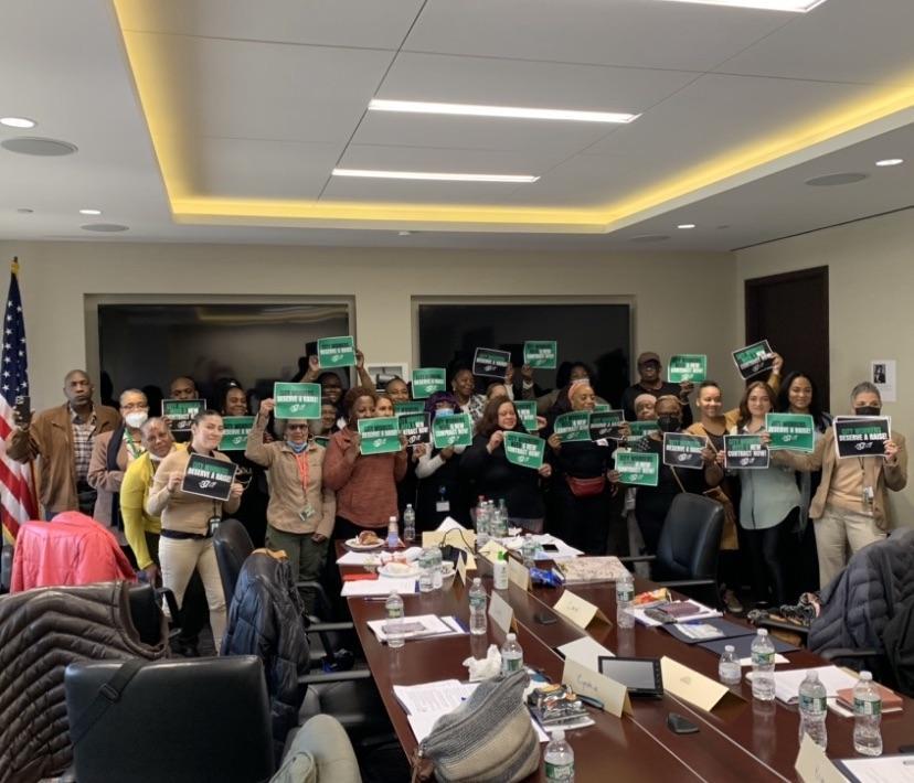 AFSCME Local 1549 for District Council 37 day of action