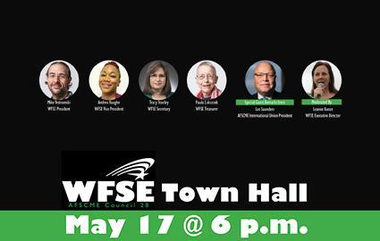 Graphic: WFSE E-Cmte AFSCME Pres. Lee Saunders