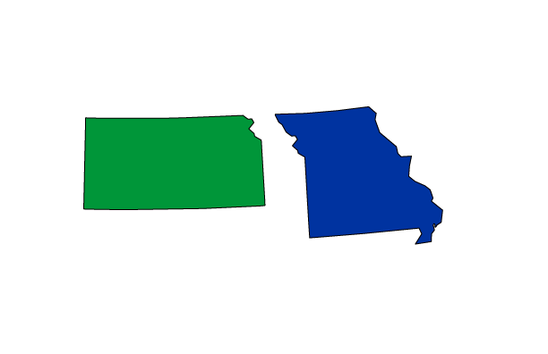 Photo of Missouri and Kansas