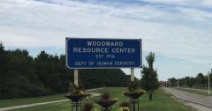 woodward resource center sign