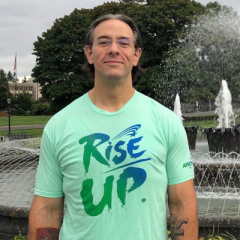 Image: WFSE President Mike Yestramski