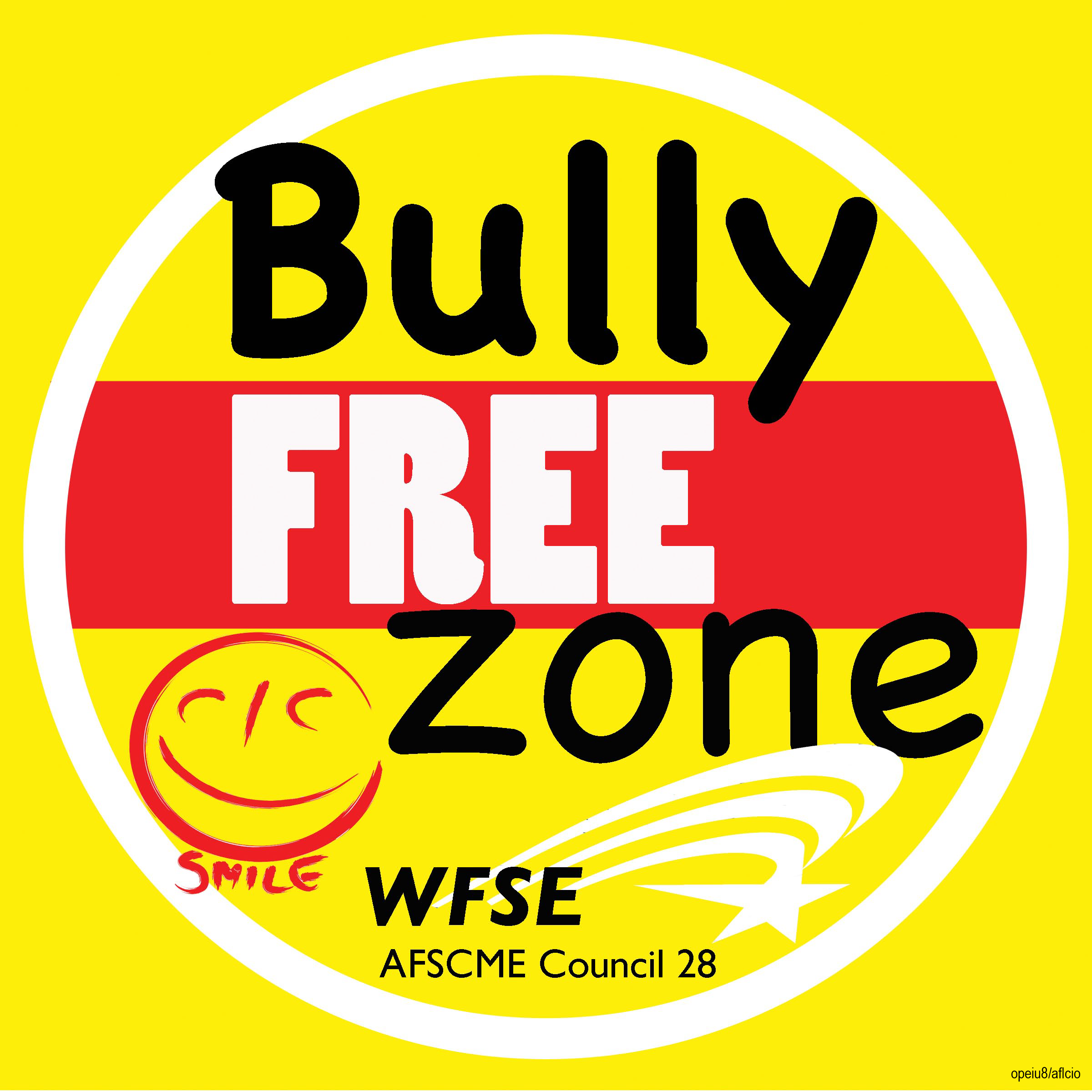 BullyFree Zone placard