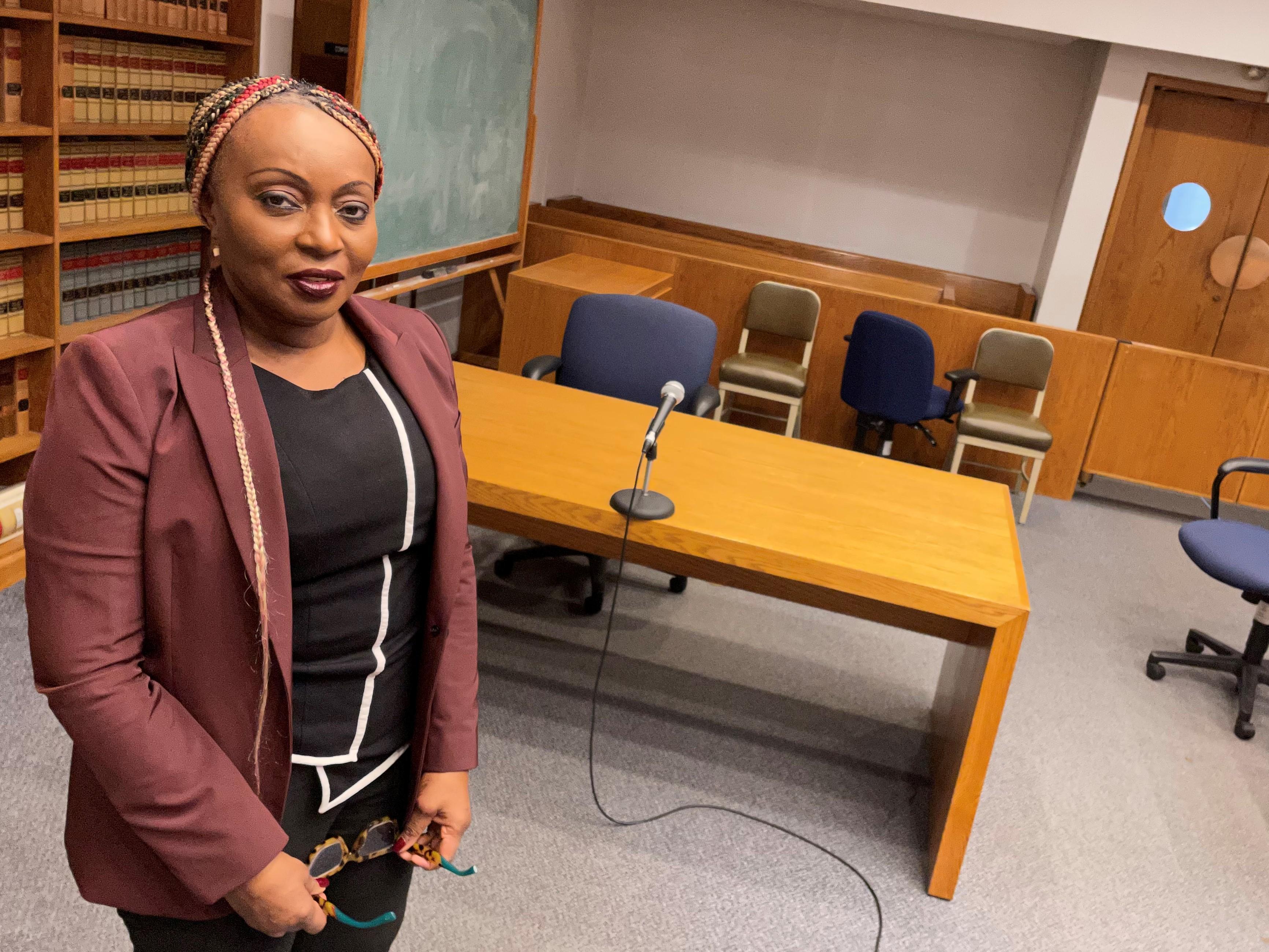 Sotonye Otunba-Payne, New Haven court recording monitor, AFSCME Local 749 Sotonye Otunba-Payne, New Haven court recording monitor, AFSCME Local 749