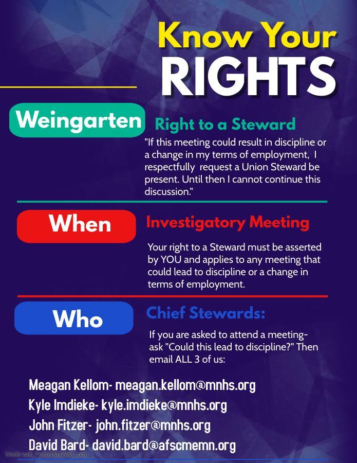 Know Your Rights