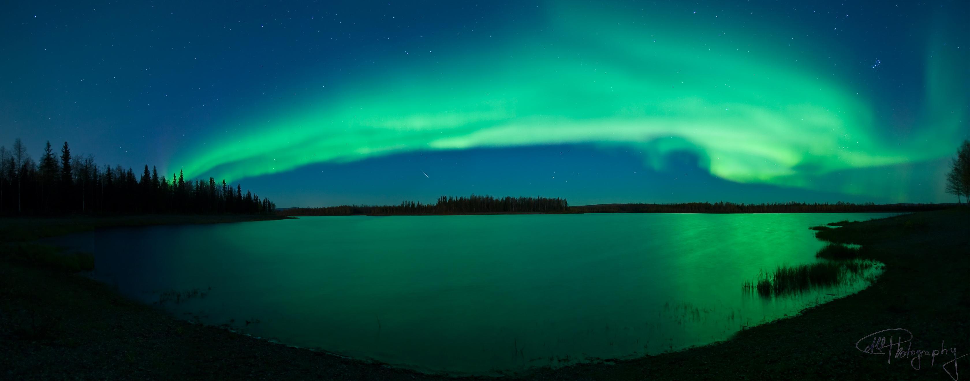 Northern Lights outside of AMEA 