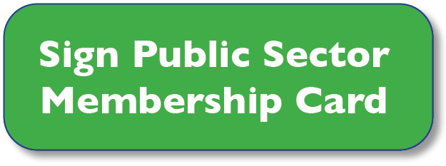 Public Sector Card Sign Link Button