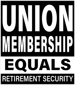 Union Membership Equals Retirement Security